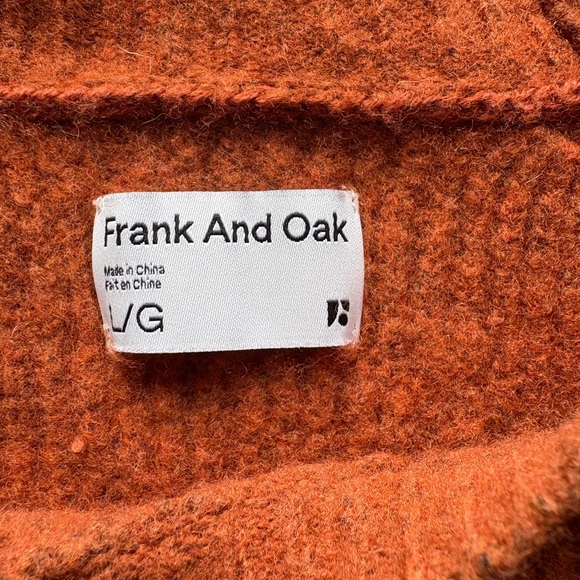 Men's Rust Sweater - Picture 6 of 8